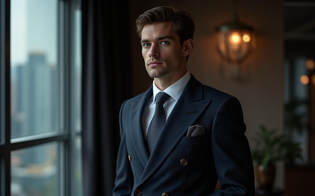 Ironthread Attire Bespoke Tailoring Experience - a gentleman in a perfectly fitted suit